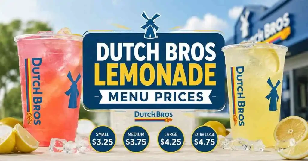 Dutch Bros Lemonade Menu 2026: Best & Refreshing Flavors to Try 3 Dutch Bros Lemonade Menu Prices featuring refreshing lemonade flavors, latest prices, and fan-favorite drinks
