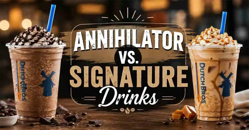 Dutch Bros Annihilator vs. Other Signature Drinks