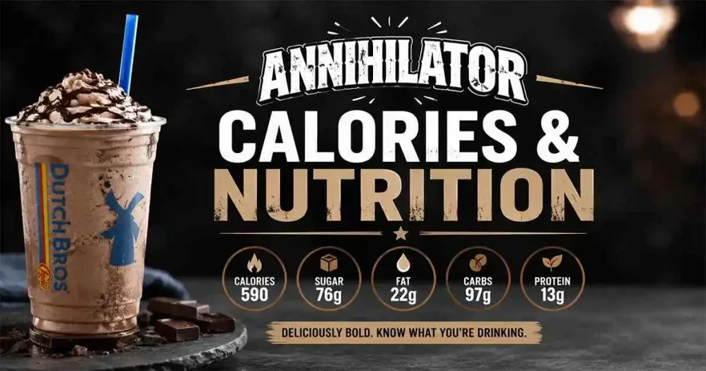 Dutch Bros Annihilator Calories & Nutrition