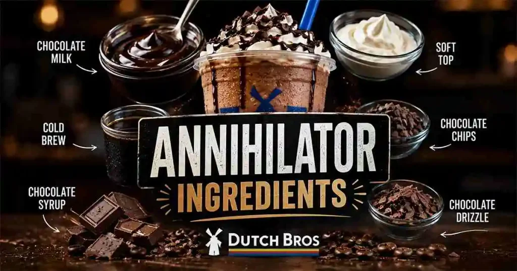 Dutch Bros Annihilator Ingredients