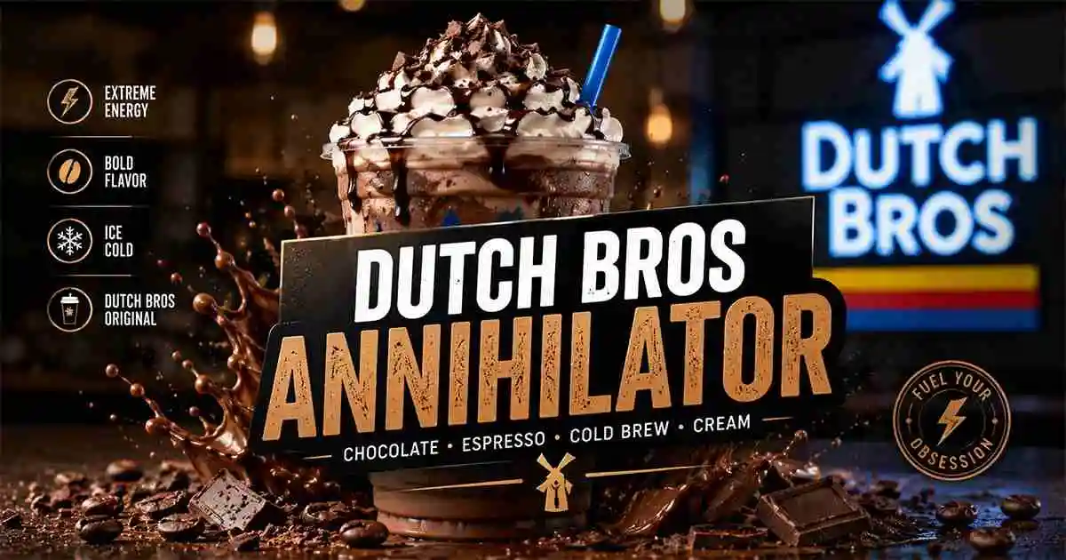 Dutch Bros Annihilator coffee drink