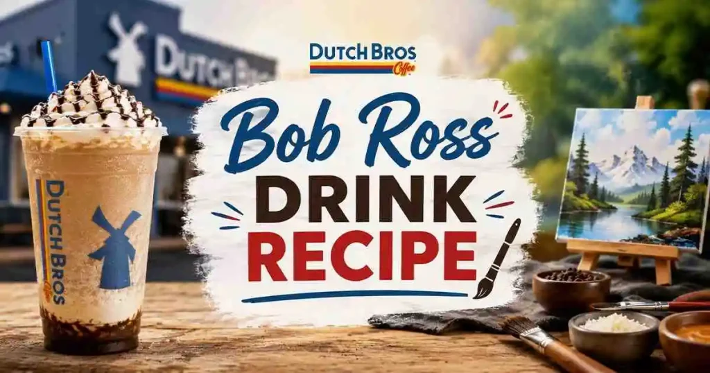 Dutch Bros Bob Ross Drink Recipe