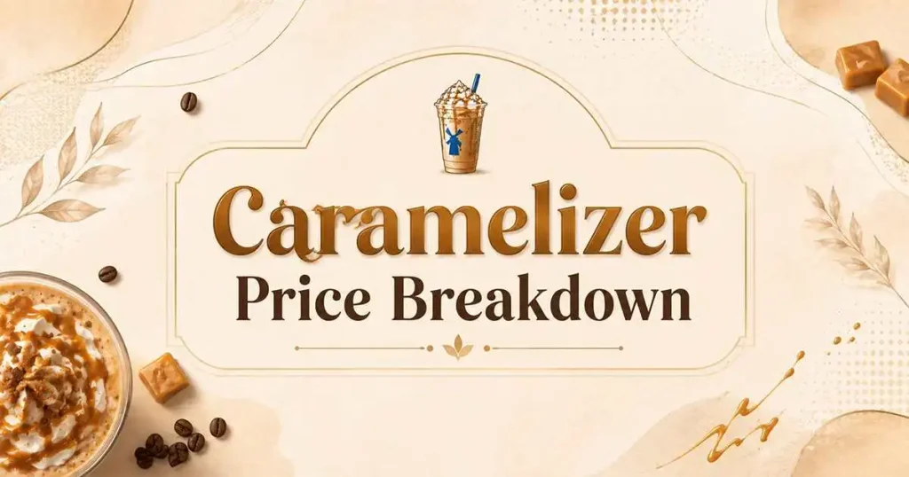 Dutch Bros Caramelizer Price Breakdown by Size