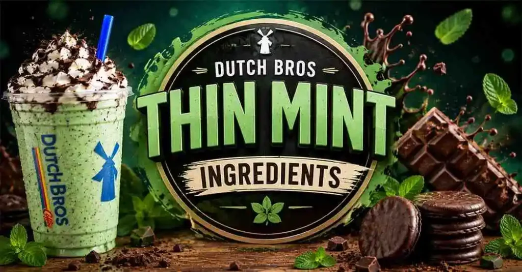 Thin Mint Drink Ingredients at Dutch Bros