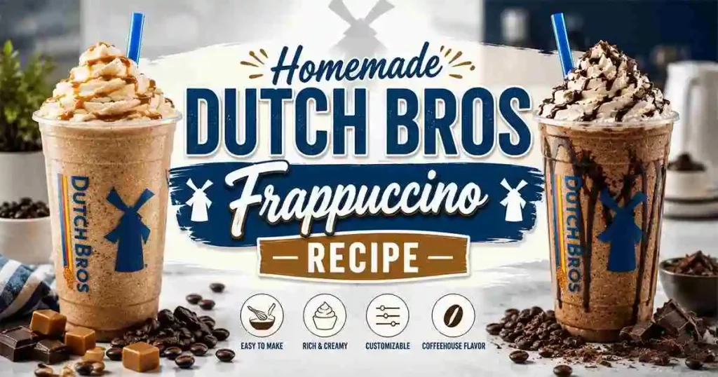 Homemade Dutch Bros Frappuccino Recipe