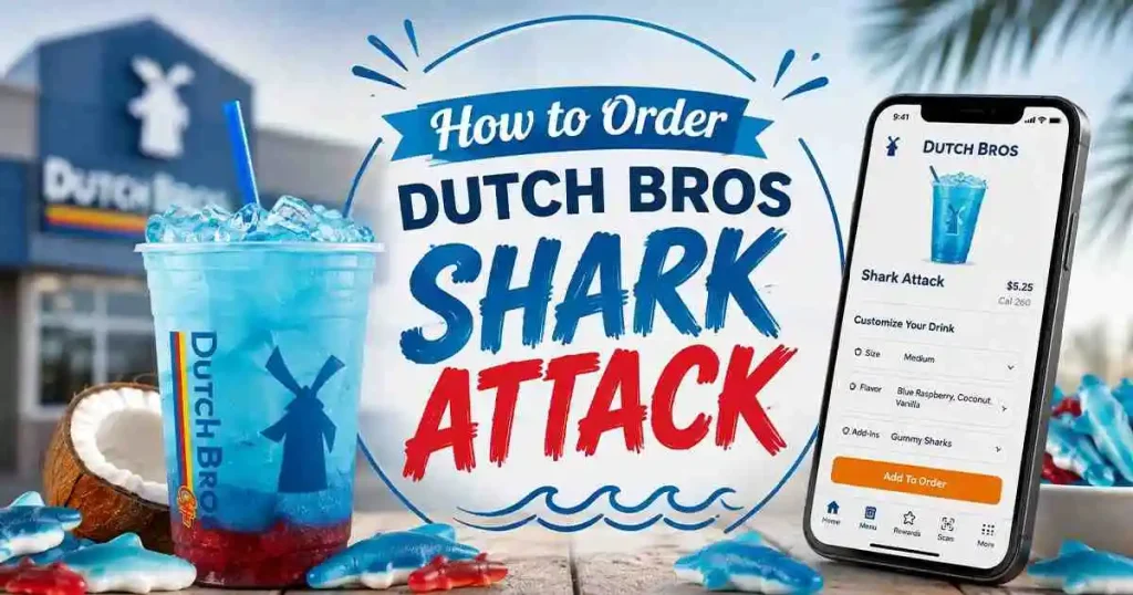 How to Order Dutch Bros Shark Attack